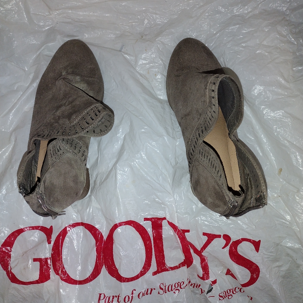 *Gray Booties*